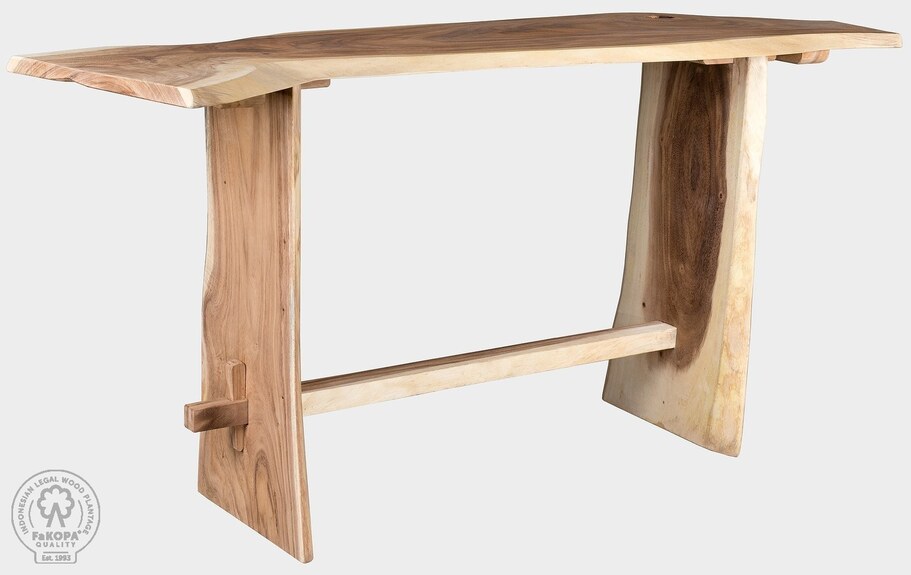 TRUNK BAR X - dřevěný bar 227x60x110cm