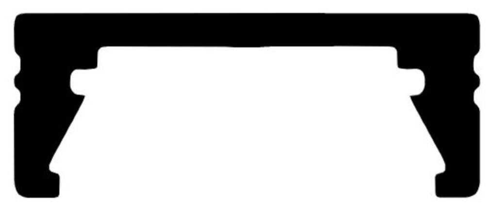 Profil WIRELI NORWAY ALU anod 2000mm (metráž)