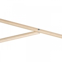 ALU WOOD 3 x 2 m – slunečník s automatickým naklápěním s ULTRA UV ochranou
