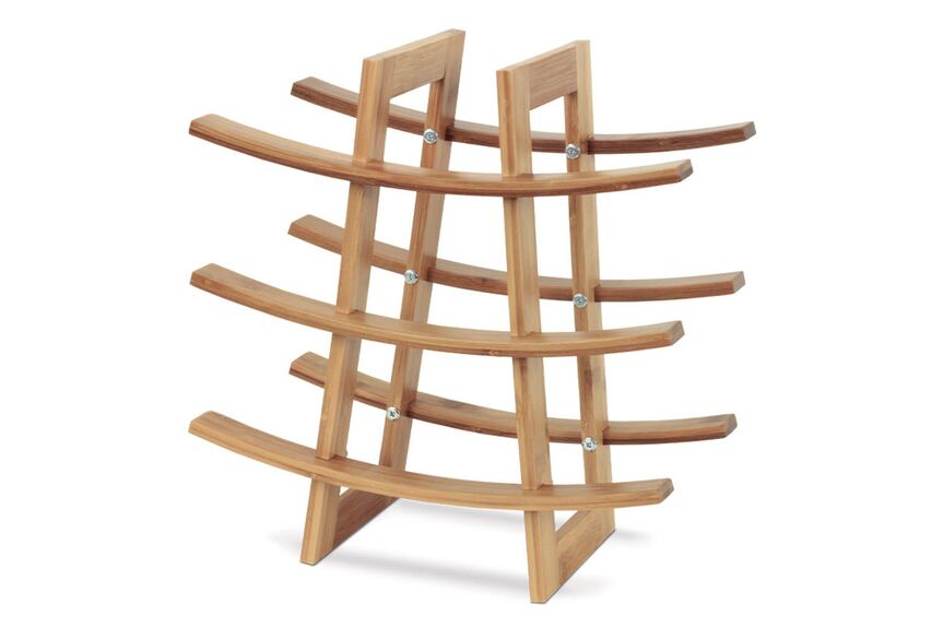 Stojan na víno DR-040 bambusový