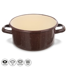 Kastrol smalt BROWN 1,5 l TM3, náhr. 113362