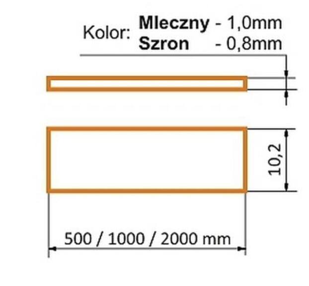 Difuzor WIRELI A ČIRÝ, 2m (metráž)