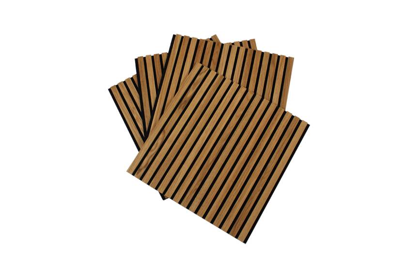 Dekorační obkladový SLAT panel akustic Straight Dub Olej