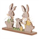 Zajíčci velikonoční, dřevěná dekorace