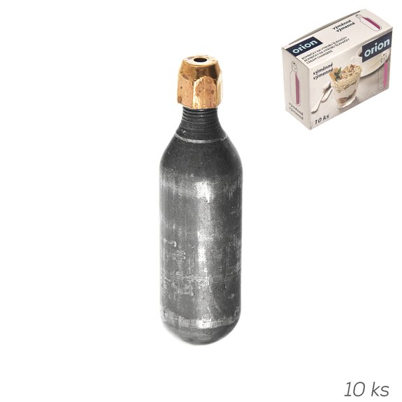 Bombička N2O šlehačka 10 ks plná DELA