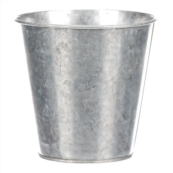 Obal kovový na květiny srdce