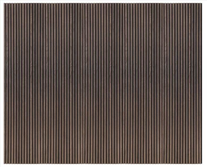 Dekorační obkladový SLAT panel akustic Dub Černý