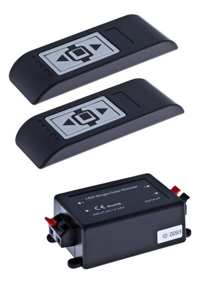 Stmívač LED s DO typ B (přijímač + 2x vysílač typ "variabil")