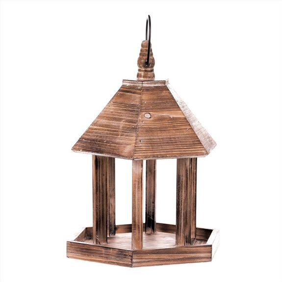 Krmítko pro ptáčky dřevěné.