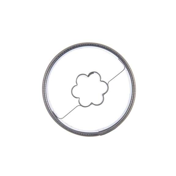 Vykrajovačka nerez kolečko střed kytička