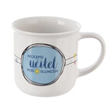 Hrnek porc. NEJLEPŠÍ UČITEL 0,34 l CZ