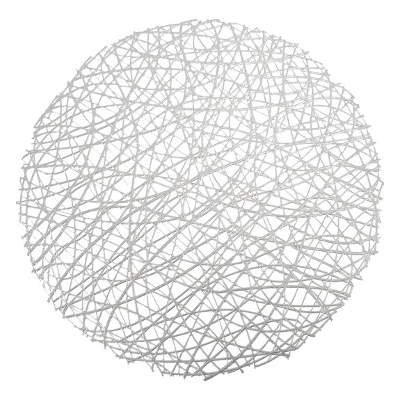 Prostírání UH pr. 39 cm stříbrná