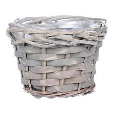 Obal dekorační proutěný s igelitem OC3764