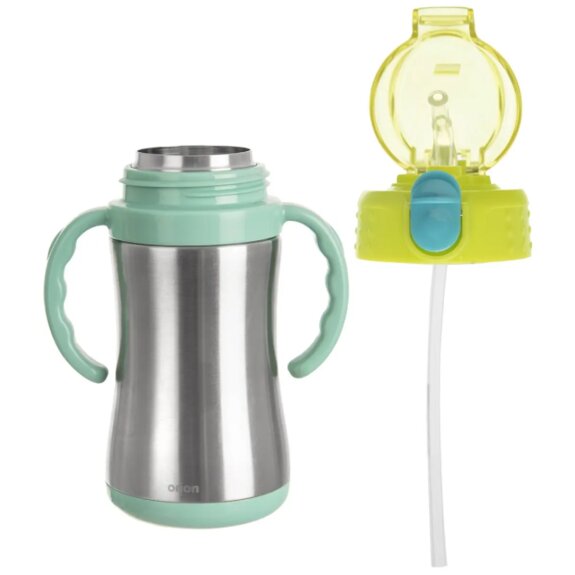 Termoska nerez/UH+brčko 0,33 l zelená