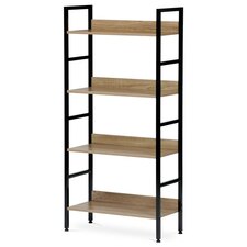 Regál, mdf, hnědá, GD-314 OAK