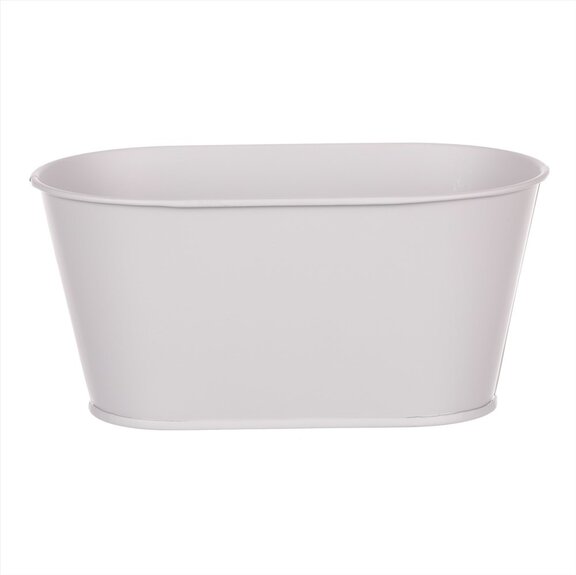 Truhlík kovový, šedivá barva.