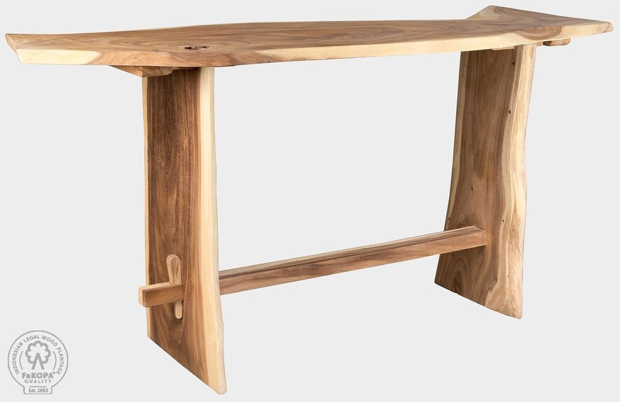 TRUNK BAR X - dřevěný bar 227x60x110cm