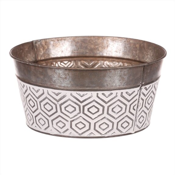 Obal kovový - kulatý