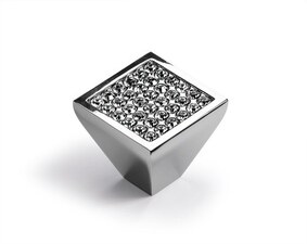 Knopka HETTICH 9113699 LODI chrom lesklý