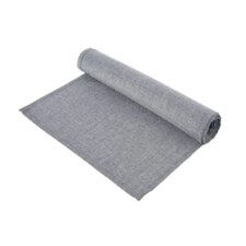 Ubrus-běhoun polyester 160x30 cm sv. šedá