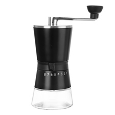 Mlýnek nerez/UH+sklo na kávu v. 21 cm