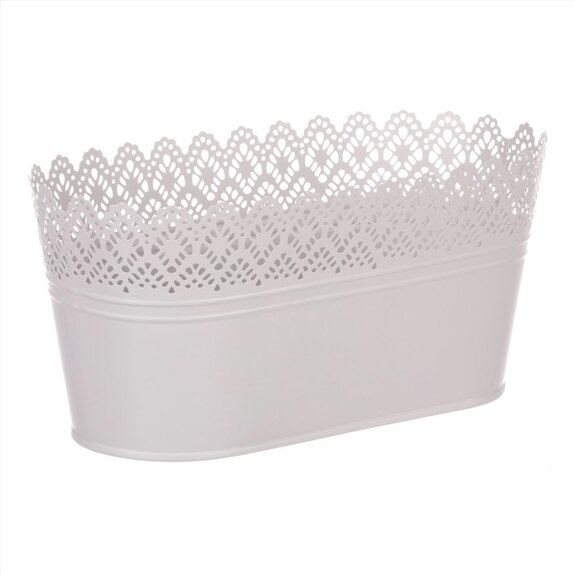 Truhlík kovový krajkový KK089