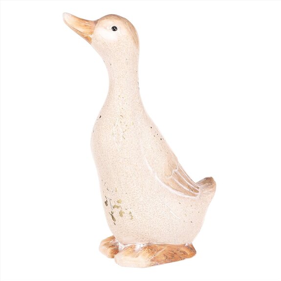 Kachna keramická MT711-L - velká, barva béžová