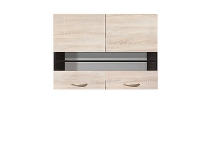 Skříňka JUNONA LINE G2W/80/57 Wenge/dub sonoma