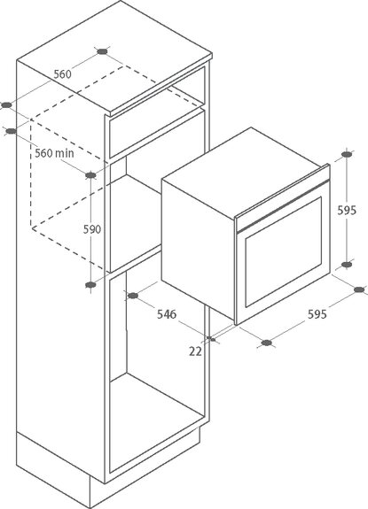 Vestavná trouba Candy FCXNE828X WIFI
