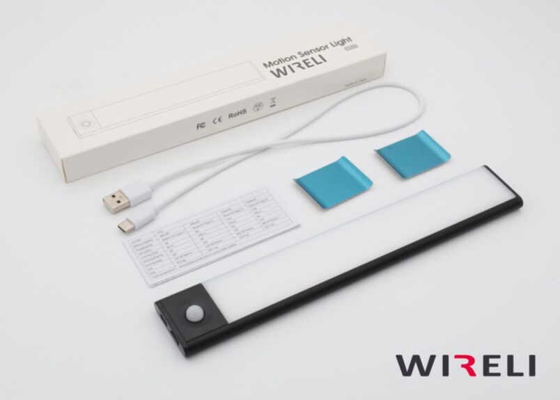 LED svítidlo MANA 3,5W 270lm 1500mAh 400x40x8,8mm bílá neutrální