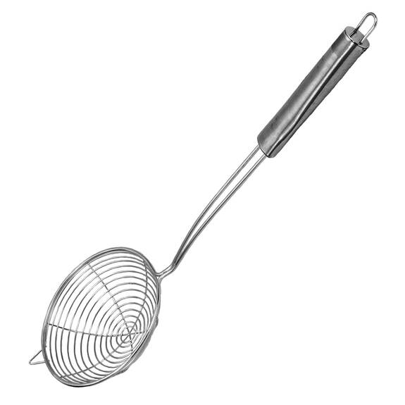 Naběračka knedlíků nerez 35 cm, pr. 14,5 cm