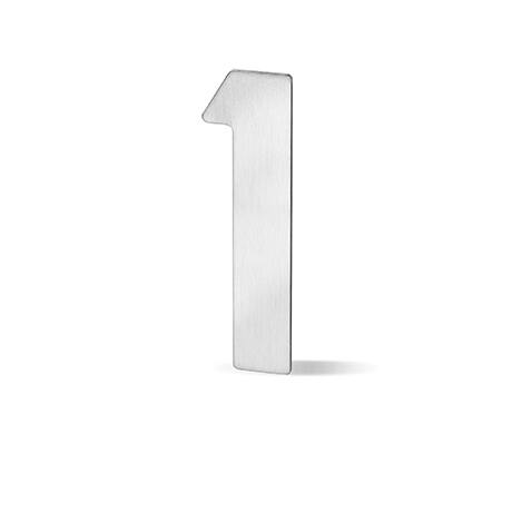 Domovní číslo "1" nerez 120mm