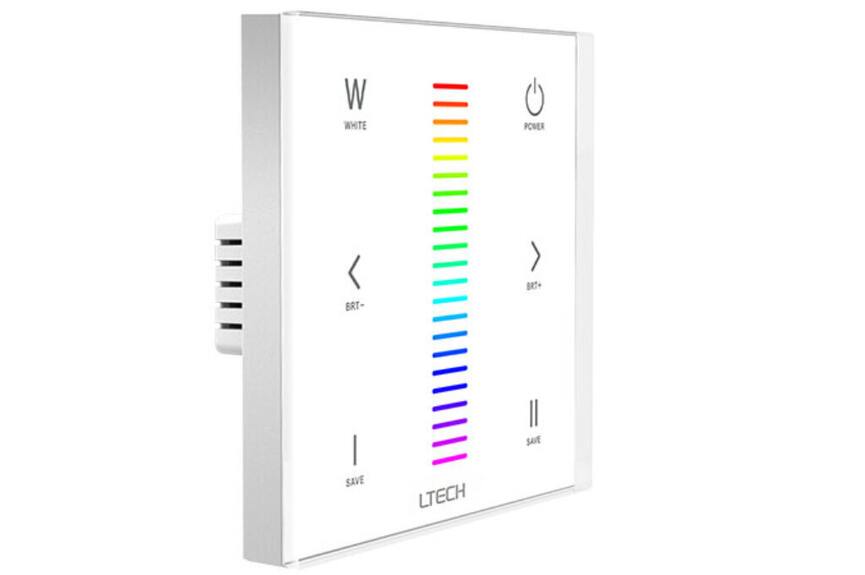 Dotykový ovladač RGBW na stěnu MOD.2