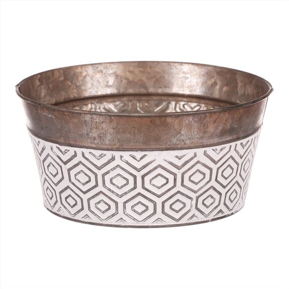 Obal kovový - kulatý