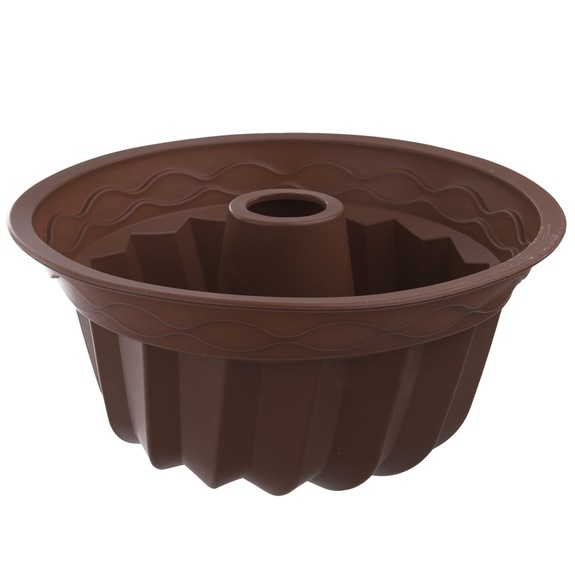 Forma silikon bábovka pr. 23,5 cm hnědá