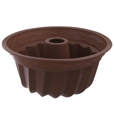 Forma silikon bábovka pr. 23,5 cm hnědá