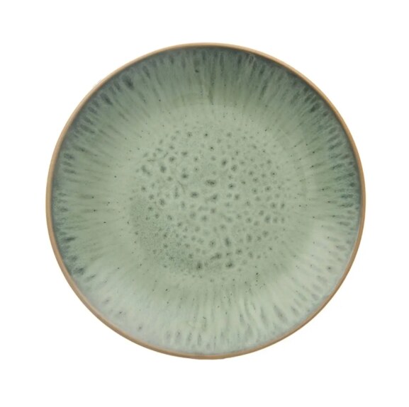 Talíř ker. dezertní GLAZE pr. 20,5 cm zelená