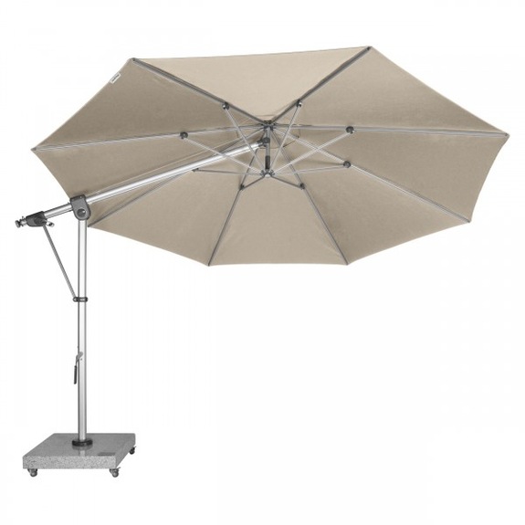 EXPERT 350P – zahradní výkyvný slunečník s boční tyčí