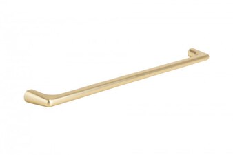 Tulip úchytka Cub champagne zlatá broušená