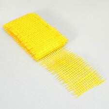 Juta stuha š5cm/2m žlutá