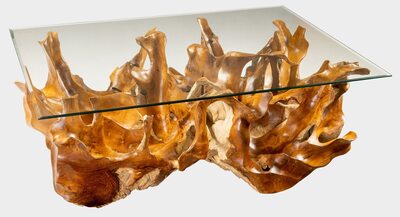 BRANCH 130x90x46cm stolek z teaku 2010019