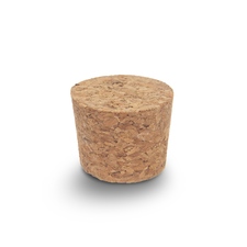 Zátka korek 5 ks pr. 3,7/3,3 cm, v. 3 cm