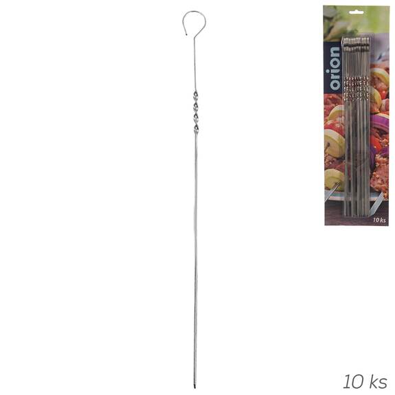 Jehla grilovací nerez 38,5 cm 10 ks