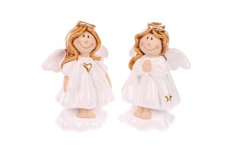 Andělíček KEK9238, keramická dekorace na postavení,