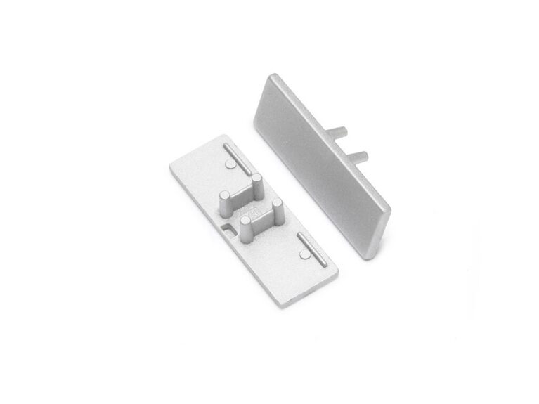 Koncovka WIRELI BACK10 stříbrná, pár