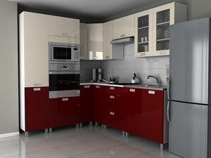 Rohová kuchyňská linka Falco Milenium MDR