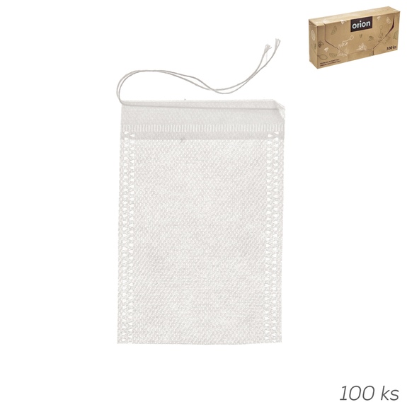 Sáček netkaná text. sypaný čaj/káva 100 ks