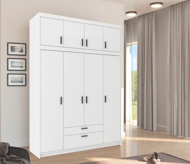 EVERLY 4D šatní skříň