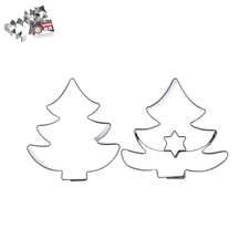 Vykrajovačka nerez/střed STROMEK sada 2 ks