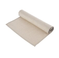 Ubrus-běhoun polyester 140x40 cm béžová